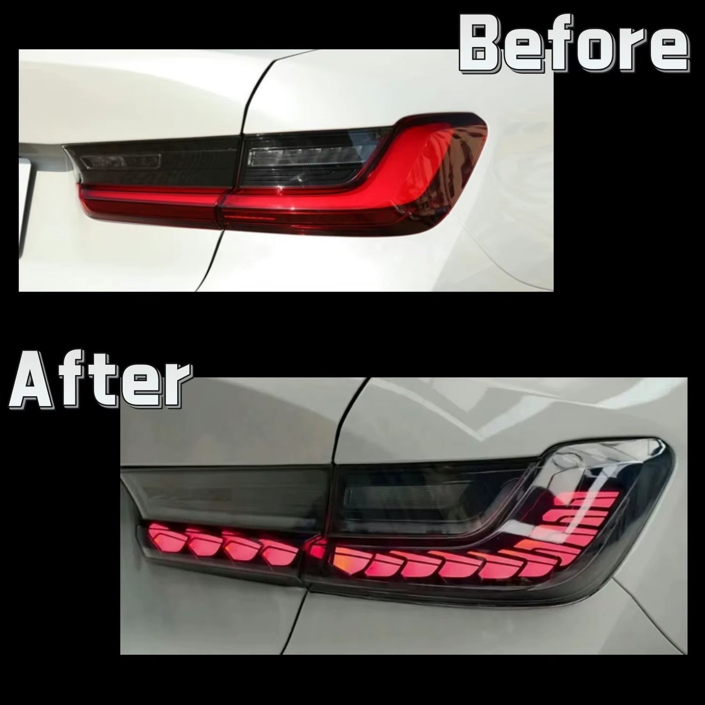 GTS Clear Taillights for BMW G2X