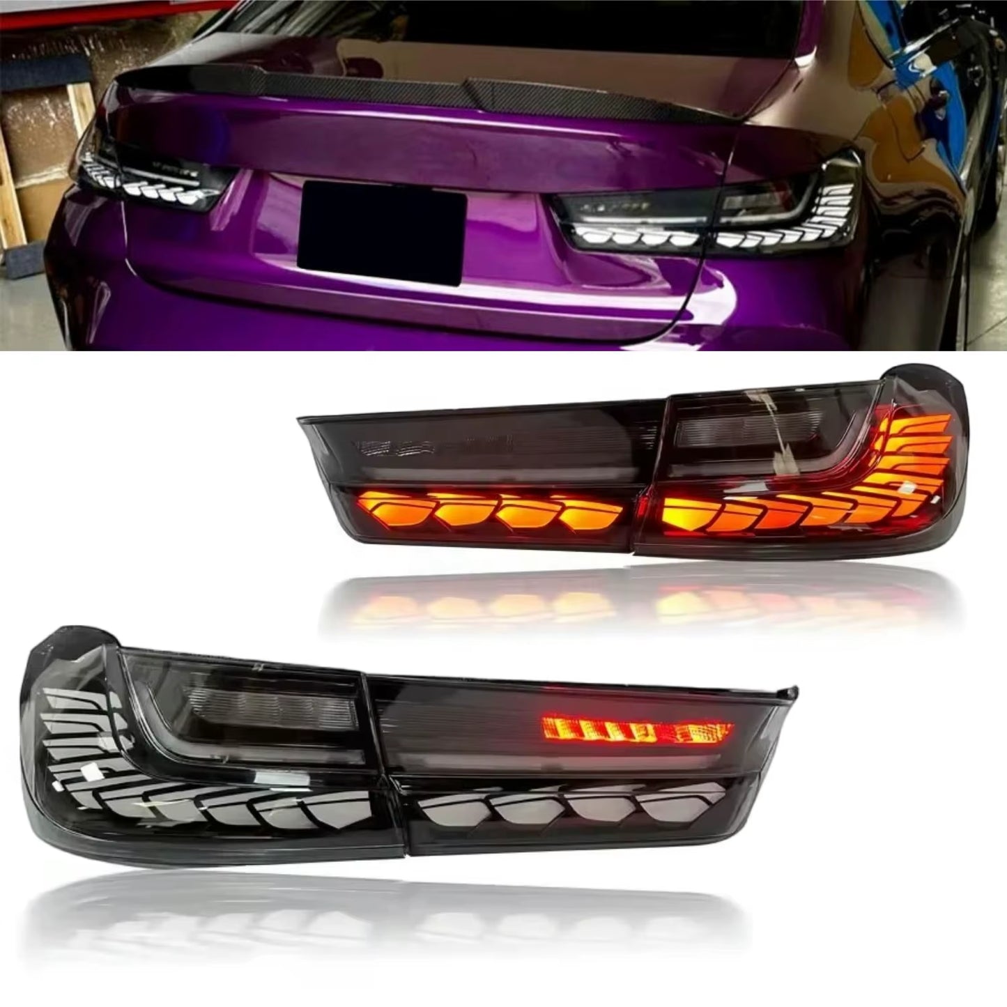 GTS Clear Taillights for BMW G2X
