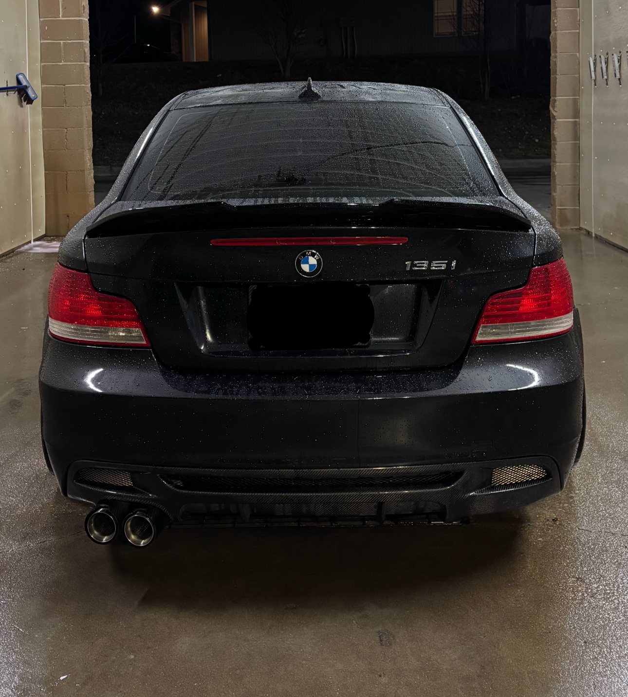 BMW 1 Series Carbon Fiber Rear Diffuser
