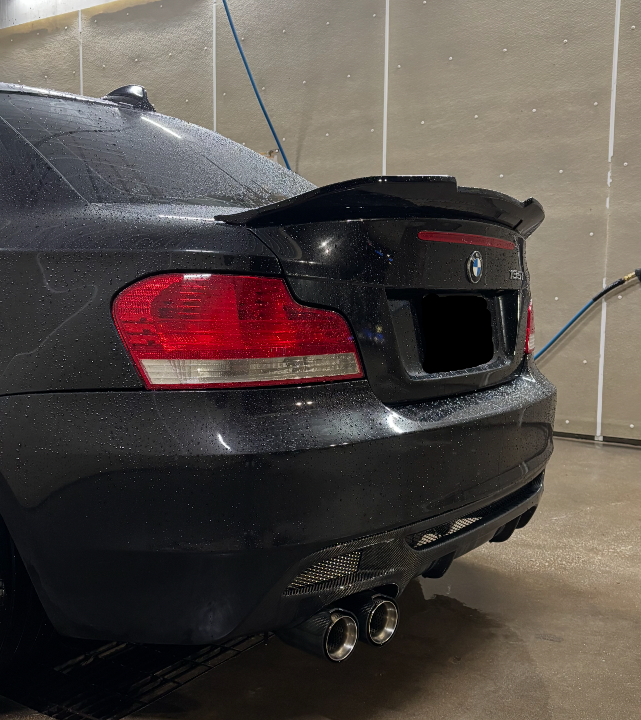 BMW 1 Series Carbon Fiber Rear Diffuser