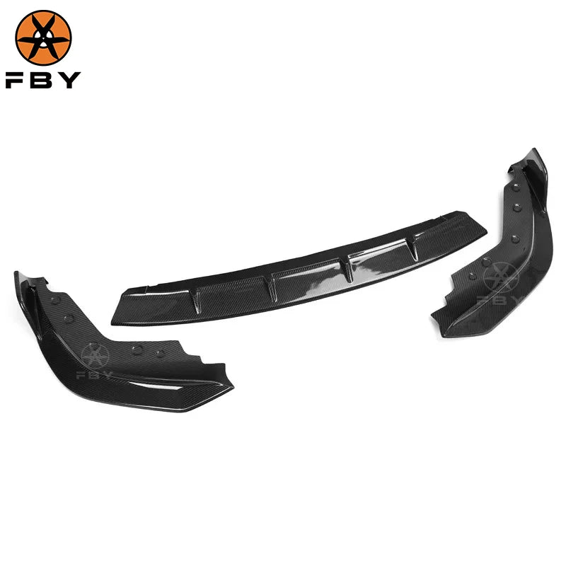 AK Style Carbon Fiber Front Bumper Lip for BMW 3 Series M340I G20 G28 M-Sport 2019-2023 Auto Parts