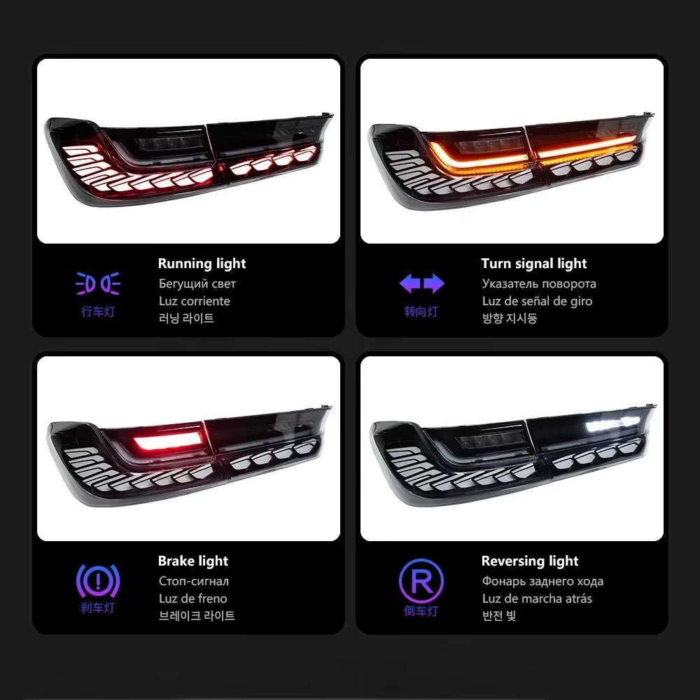 GTS Clear Taillights for BMW G2X