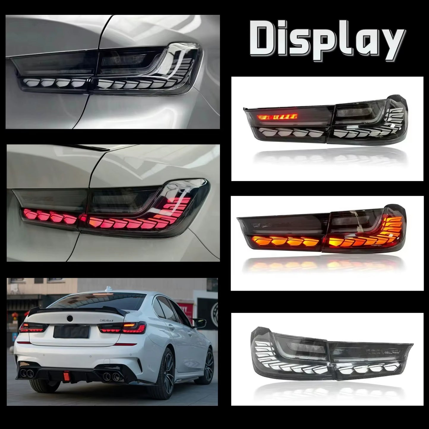 GTS Clear Taillights for BMW G2X